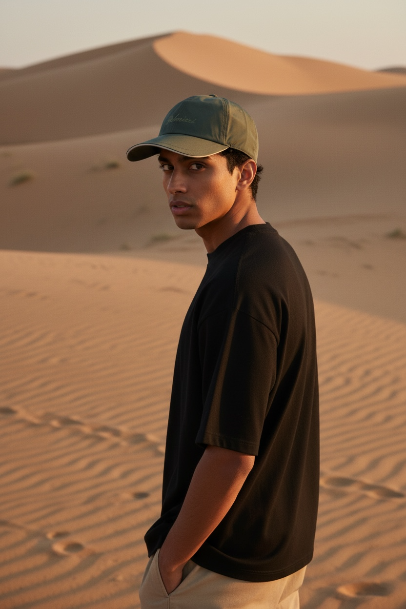 PALMIERI CAP FOREST GREEN